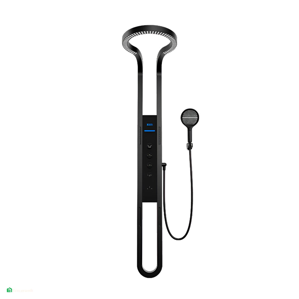 Columna de Ducha Inteligente Negro T-033N Xm Premium