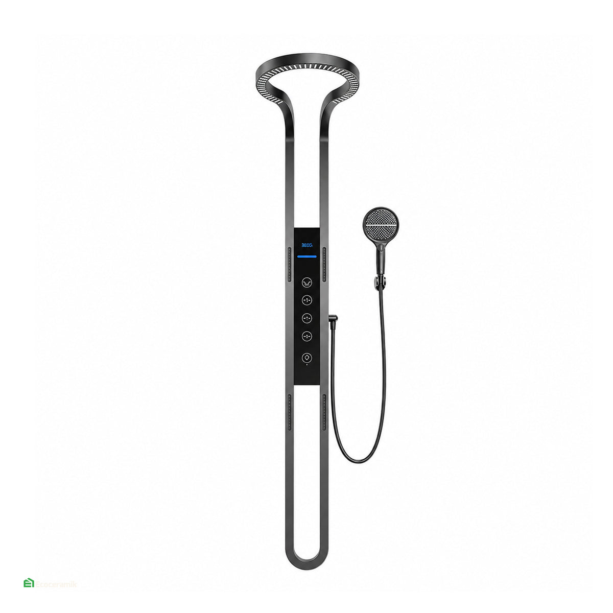 Columna de Ducha Inteligente Gris T-033G Xm Premium