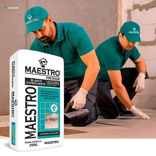 Pegamento Blanco Extrafuerte Maestro Premium 25 kg