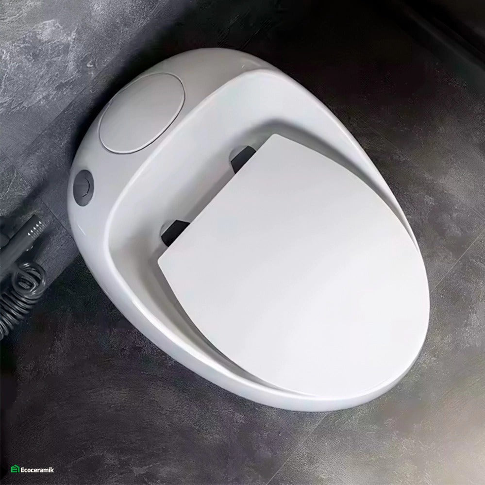 Inorodo One Piece Zeus Color Blanco Modelo Huevo Turbo Jet - Premium