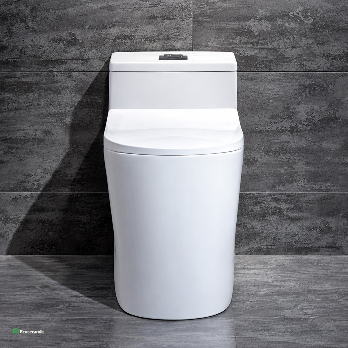 Inodoro One Piece Profesional Color Blanco - Premium