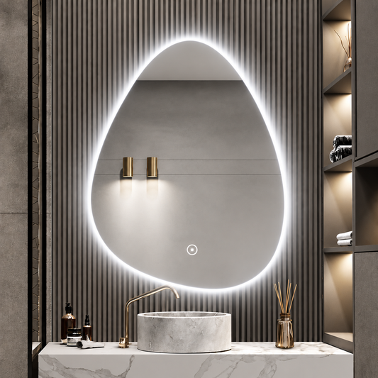 Espejo LED Inteligente EGG-60 NEW – 60 × 80 cm
