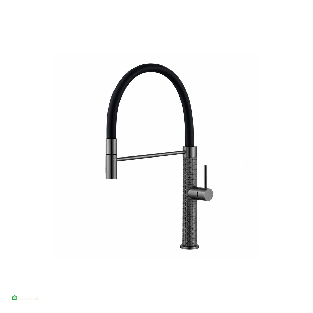 Mezcladora Monoc. para Cocina al Mueble Bronce Gun Grey – Fratelli Premium