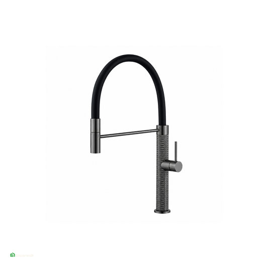 Mezcladora Monoc. para Cocina al Mueble Bronce Gun Grey – Fratelli Premium