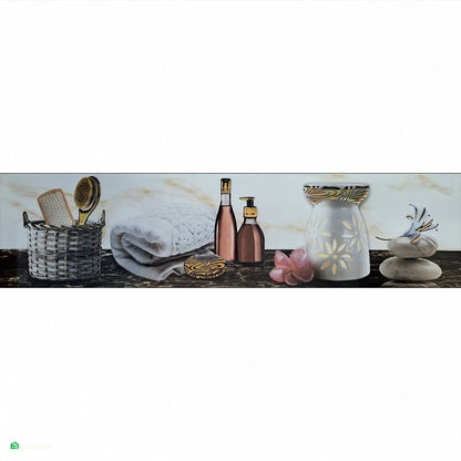 Decorado de Baño Andrea Beige 15 × 60 cm HD