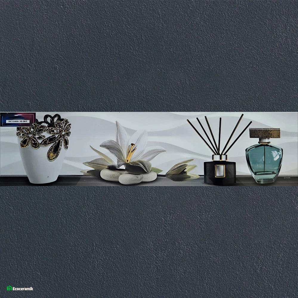 Decorado de Baño Luana 15 × 60 cm HD
