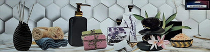Decorado de Baño Melani Gris 15 × 60 cm HD