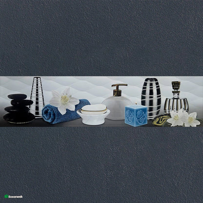 Decorado de Baño Toalla Turqueza 15 × 60 cm HD