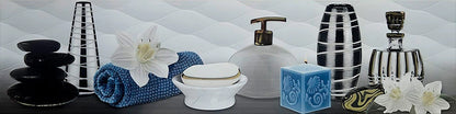 Decorado de Baño Toalla Turqueza 15 × 60 cm HD