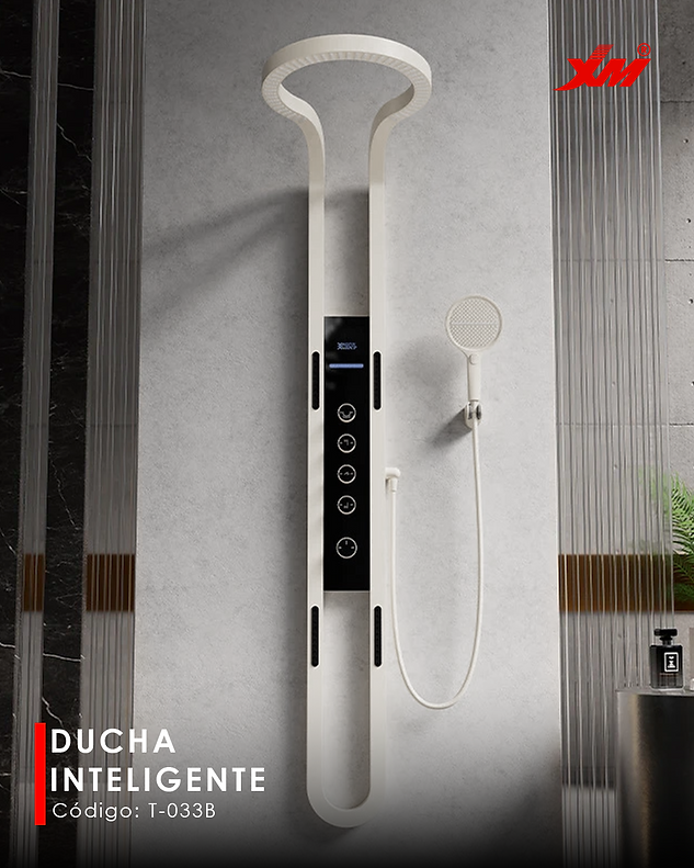 Columna de Ducha Inteligente Blanco T-033B Xm Premium