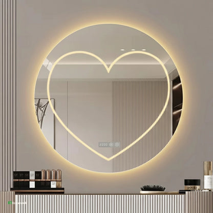 Espejo Corazón Circular 60×60 cm LED Smart – VZA20