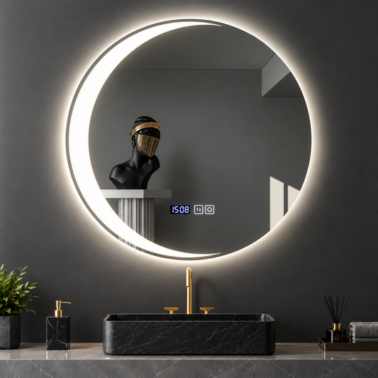 Espejo Luna Circular 60 × 60 cm LED Smart – RHC97