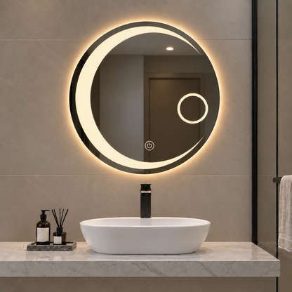 Espejo LED Luna-60 New – 60 × 60 cm