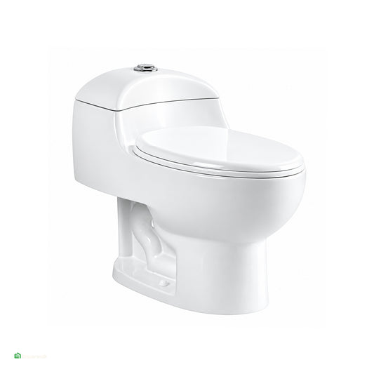 Inodoro One Piece Classic – Blanco Brillante - XM 2002
