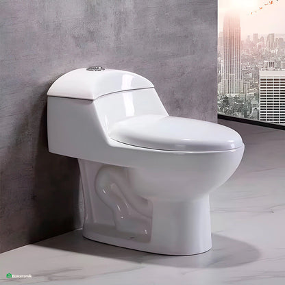 Inodoro One Piece Classic – Blanco Brillante - XM 2002