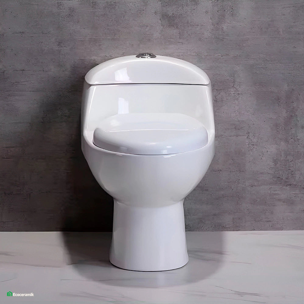 Inodoro One Piece Classic – Blanco Brillante - XM 2002