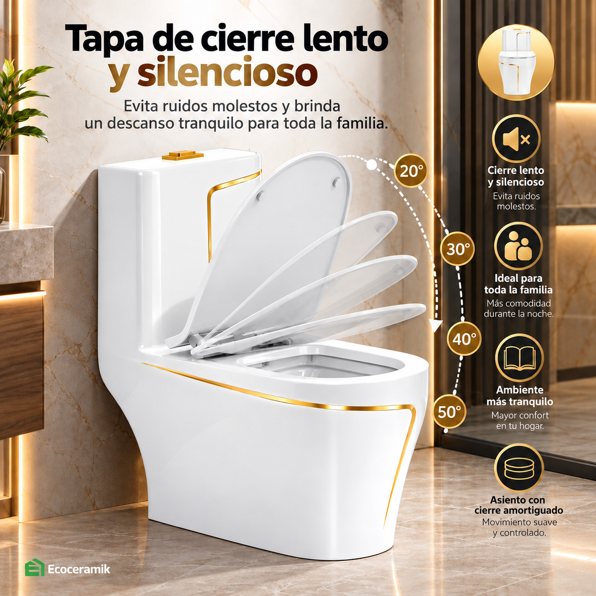 Inododo One Piece Galeón Blanco Gold - Premium
