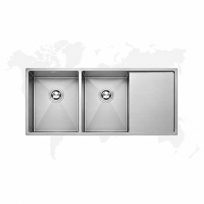 Lavadero de Cocina Doble Poza ULD03-12050 – XM