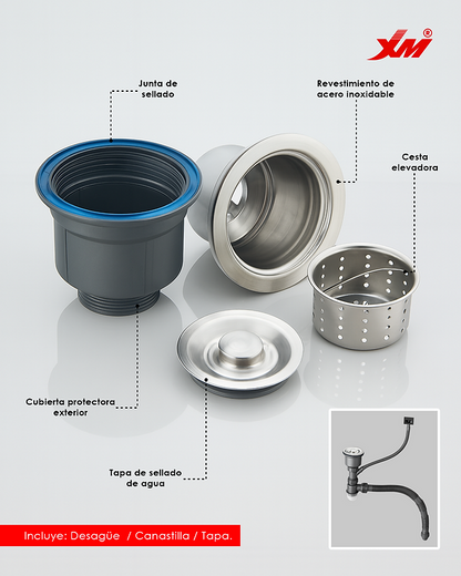 Lavadero de Cocina US-5846LV XM