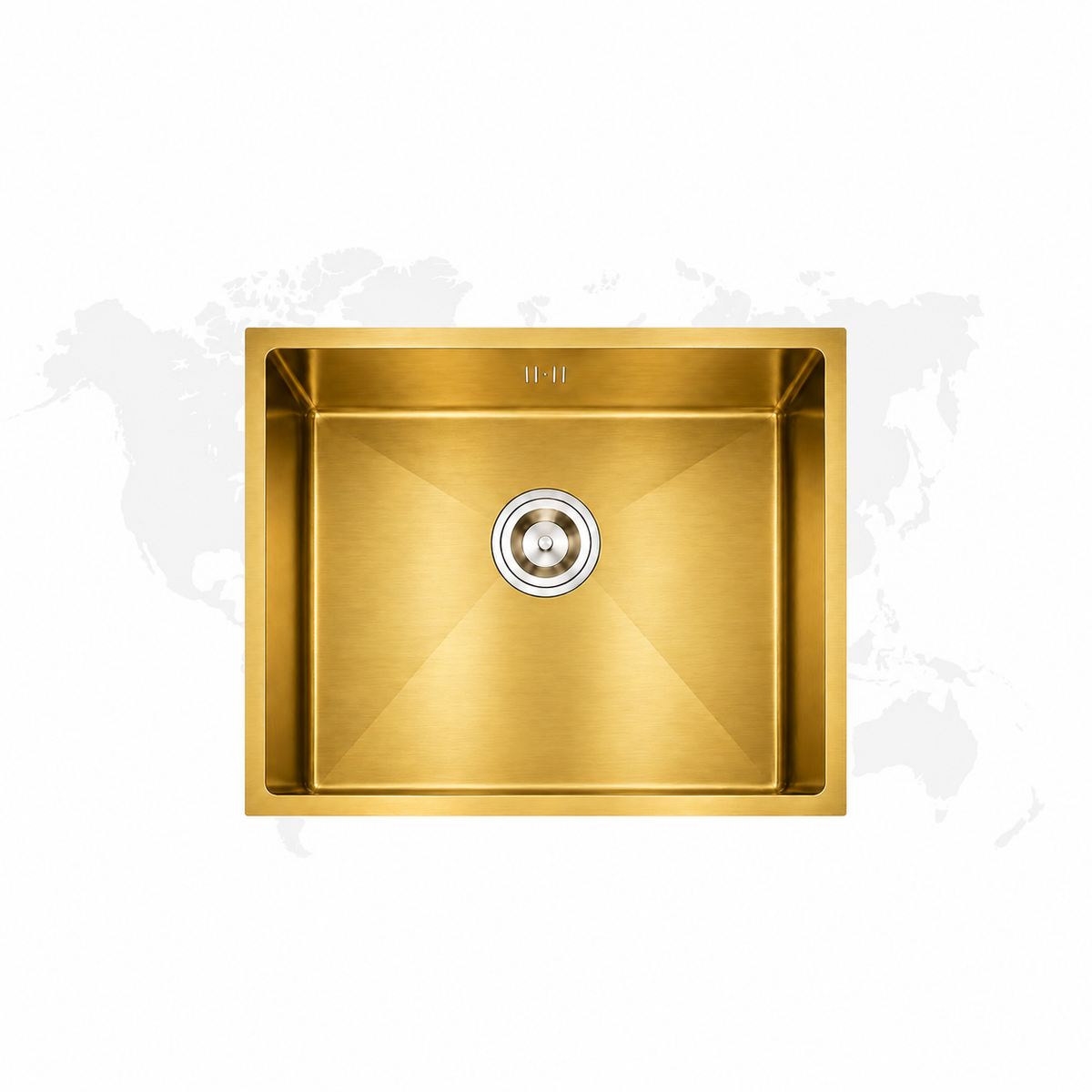 Lavadero de Cocina US07-5045 50x45 cm Nano Dorado 1 Poza – XM