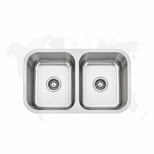 Lavaplatos de Cocina Doble Poza WUD8246  – Xm