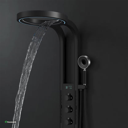 Columna de Ducha Inteligente Quimera Black - Fratelli