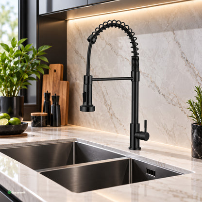 Llave para Cocina al Mueble GBRA-6 SS 304 Black – Fratelli