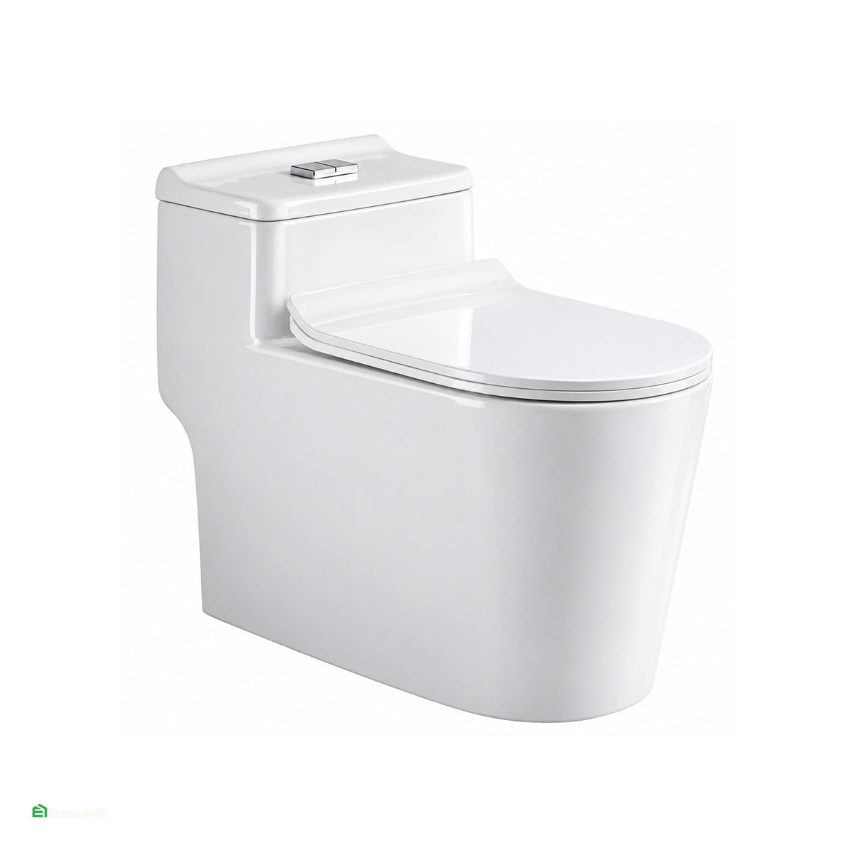 Inodoro One Piece Profesional Color Blanco - Premium
