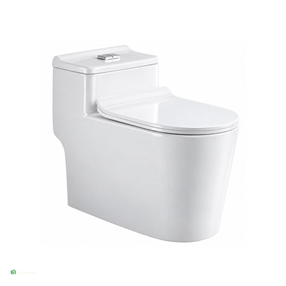 Inodoro One Piece Profesional Color Blanco - Premium